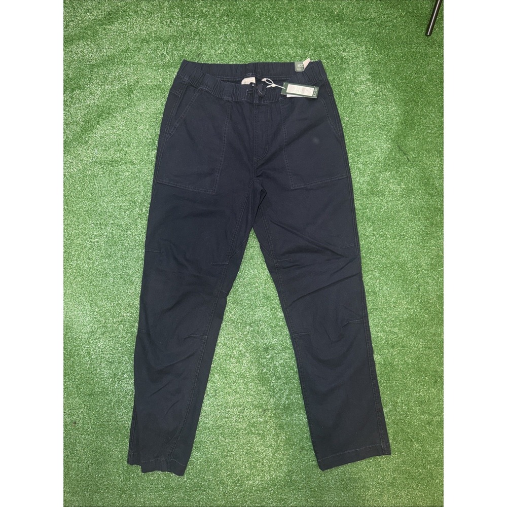Alpine Design‎ Pants Men's Medium Navy Blue Hike Pant Organic Cotton Outdoor $68